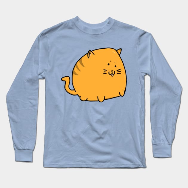 Cat orb Long Sleeve T-Shirt by funkysmel